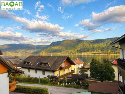 Seeblick-Maisonette am Ossiacher See | Zweitwohnsitz möglich &amp; idyllische Ruhelage