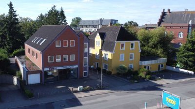 Großes Grundstück in Top-Lage mit Altbestand und Abrissgen. mitten in Husum/Nordsee