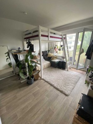 Suche Untermieter*in für möblierte 1-Zimmer-Wohnung