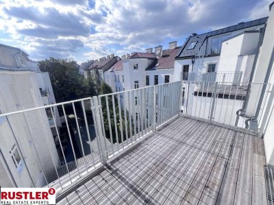 Südseitige Dachgeschosswohnung mit 2 Terrassen | ERSTBEZUG an der U1!