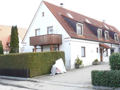 Augsburg-Bergheim, 3ZKDB, 84m², EG-Wohnung in kleiner Wohnanlage