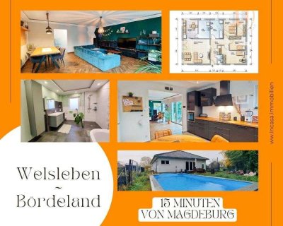 Modernes Wohnen auf einer Ebene in ruhiger Lage in Welsleben