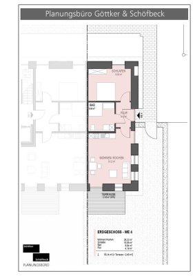 Helle 2-Zimmer Wohnung mit Terasse im EG in Münster-Amelsbüren (Außenbereich)