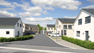 Neubau-Doppelhaushälfte in bester Lage von Nittenau