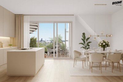 Exklusives Penthouse 174,19 m2 über den Dächern Wiens mit 360° Rundblick// Dachterrasse 43m2 //Direkter Liftzugang
