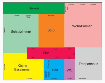 Helle 3-Zimmer Wohnung mit Balkon und Garage in Konstanz