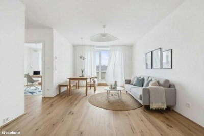 PROVISIONSFREI! Perfekt geschnittene 4-Zimmer-Familienwohnung | Terrasse von jedem Raum aus begehbar | Grünblick