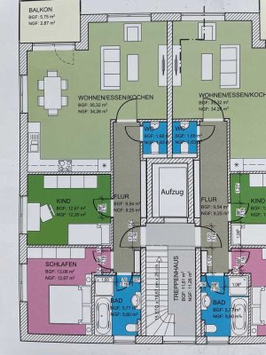 Erstbezug mit Balkon und EBK: Exklusive 3-Zimmer-Wohnung mit geh. Innenausstattung in Bad Hersfeld