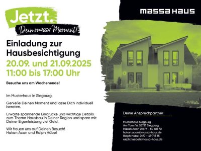 Die ganze Familie hat Platz genug....