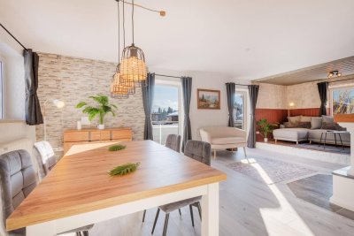 3-Zimmer-Wohnung 90qm voll moebliert mit Balkon in Lechaschau