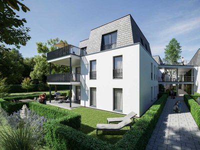 Ruhige 2-Zimmer-Wohnung mit großem Balkon im historischen Ortskern von Fischeln