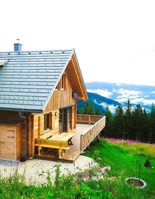 Ski-in-Ski out für die Familie- "Chalet mit Alpenfeeling pur auf 1.500 Metern Seehöhe am 9462 Klippitztörl- Komfort, Ruhe &amp; Rendite vereint"