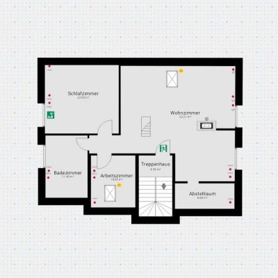 Modernisierte Dachgeschosswohnung in familienfreundlicher Lage