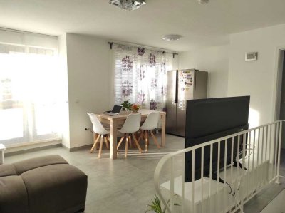 Provisionsfrei: 3 Zimmer Maisonette Gartenwohnung mit Einbauküche in guter Lage
