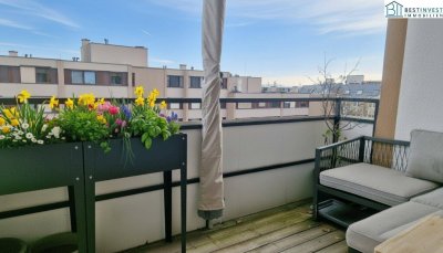 Penthouse 3-Zi, top-renoviert, mit Loggia,