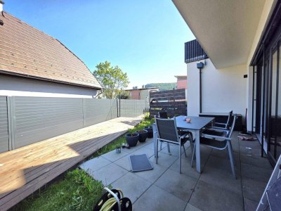 Modernes Wohnerlebnis mit gemütlicher Terrasse!