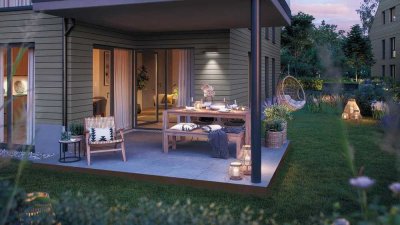 Viel Freiraum mit Terrasse und großem Privatgarten