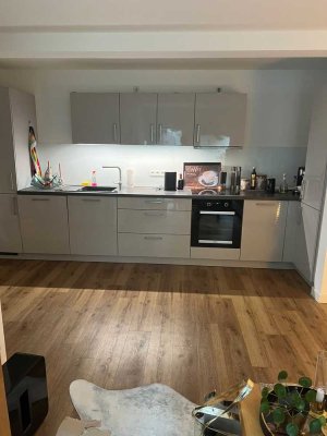Geschmackvolle 1-Zimmer-EG-Wohnung mit geh. Innenausstattung mit Balkon und EBK in Bad Salzuflen