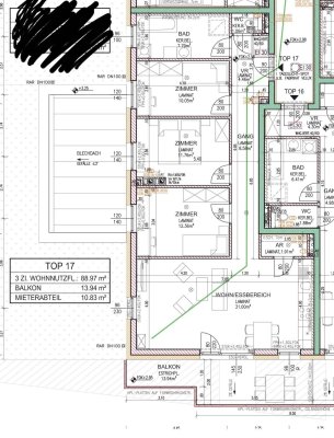 Suchen Nachmieter für unsere sonnige OSG-Genossenschaftswohnung in Kittsee.