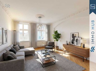 ++ Bezugsfrei | Parkett | Stuck & Balkon! Stilvoller Altbauklassiker im Seeburgviertel ++