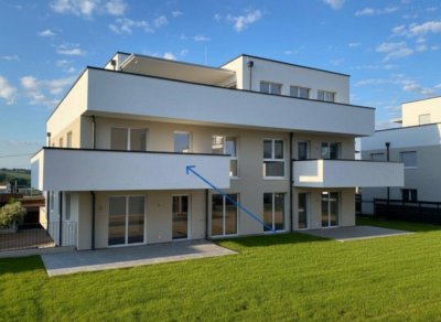 Neuwertige 4-Zimmer-Wohnung in Piberbach mit Balkon und 2 Stellplätzen!