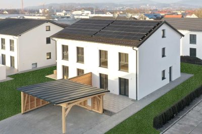 *** Provisionsfrei! Neubau moderne Doppelhaushälfte in Deggendorf