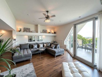 Attraktive, ruhige Wohnung mit Dachterrasse und gemütlichem Ambiente