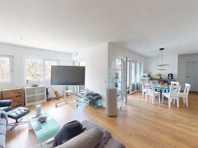 Großzügig gestaltete 3-Zimmer-Neubauwohnung mit EBK, Dachterrasse und BALKON in Langenhorn