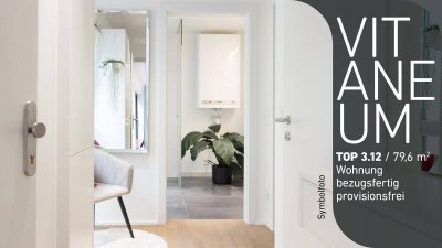 ***VITANEUM ***Leben am Benediktinermarkt 3-Zimmer Wohnung 3.OG inkl. Deckenkühlung