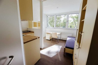 Einzelappartement im Studentenwohnheim