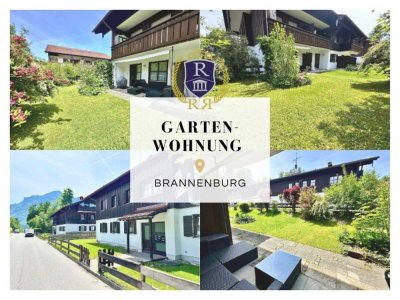 2 Zi. EG-Wohnung mit  Garten, Terrasse und TG-Stellplatz in Brannenburg / Inntal