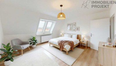 3-Zimmer-DG-Wohnung zwischen Bahnhof und Innenstadt mit Aufzug und Kellerabteil
