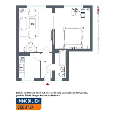 Gemütliche 2-Zimmer-Wohnung