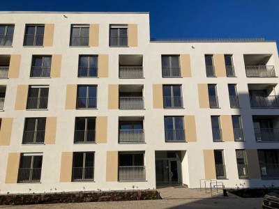 Moderne 3-Zimmer-EG-Wohnung mit Garten, Terrasse & Süd-Loggia, Parkstadt Engelhalde, Erstbezug