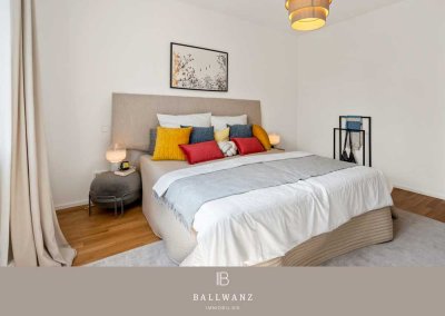 Kapital in bezugsfertiger 2-Zimmer-Neubau-Wohnung mit großem Balkon anlegen