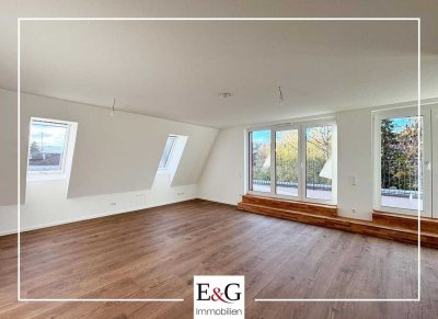 Urbaner Neubautraum: Penthouse mit zwei sonnigen Dachterrassen