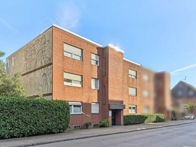 Zentral gelegene 3,5-Zimmer-Wohnung mit großem Balkon und einer Garage in Haltern am See