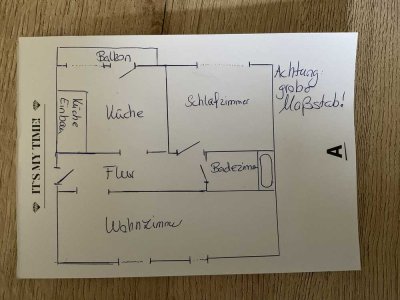 Freundliche 2-Zimmer-Wohnung mit Balkon und Einbauküche in Dortmund