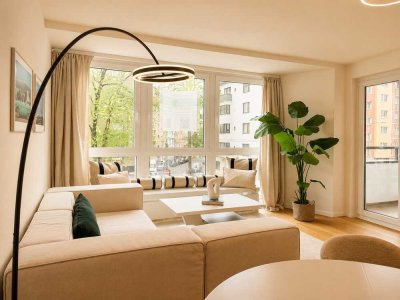 Bezugsfreie 1-Zimmer-Wohnung mit Loggia im Erstbezug nach Modernisierung!