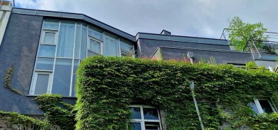 Penthouse Loft auf 2 Etagen mit 3 Zimmern und Dachterrasse über den Dächern Ehrenfelds