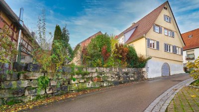 Historisches Zweifamilienhaus mit umfangreichen Möglichkeiten in Kirchberg an der Murr!