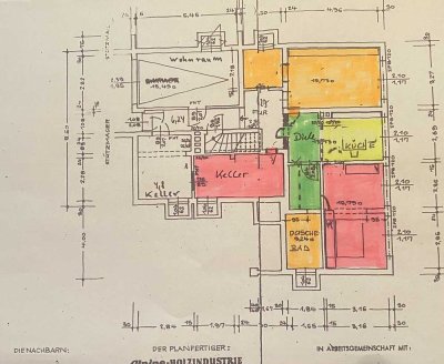 Großzügig aufgeteilte 2 ½ Zimmerwohnung mit Terrasse, Garten und PKW-Stellplatz in Odenthal Eikamp