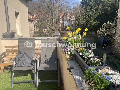 Tauschwohnung: 4-Zi-Etagenwohnung auf dem Weissen Hirsch - Suchen 2-3 Zi