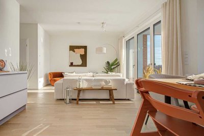 Familien aufgepasst! 4-Zimmer-Neubau-Wohnung mit 2 Bädern – Loggia – direkt an der HAVEL