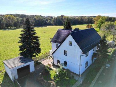 +++ Freistehendes Einfamilienhaus in idyllischer Lage von Schmölln im Ortsteil Schloßig +++