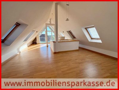 Top moderne Penthouse-Maisonette-Wohnung mit 2 Balkonen und Aufzug!