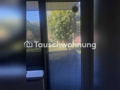 Tauschwohnung: einer sehr ruhigen Gegend mit Blick ins Grüne.