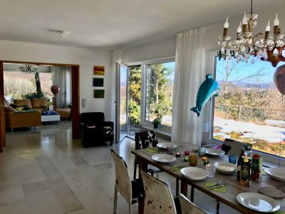 Freistehendes 6-Zimmer-Einfamilienhaus in ruhiger Alleinlage mit bestechendem Panoramablick