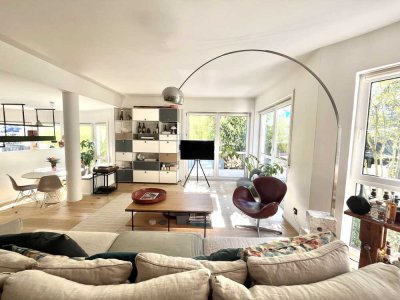 Sonnendurchflutete exklusive 4,5-Zimmer Maisonette-Wohnung mit eigenem Garten