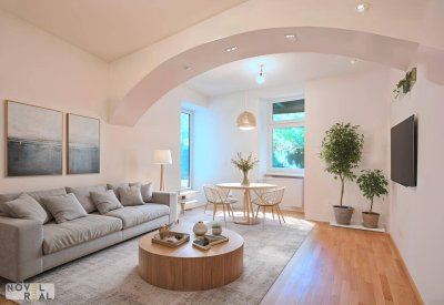 Traumhafte 1-Zimmer-Wohnung mit Garten in zentraler Lage Wiens!